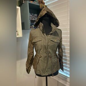 American Rag Dual‎ Fabric  Utility Jacket